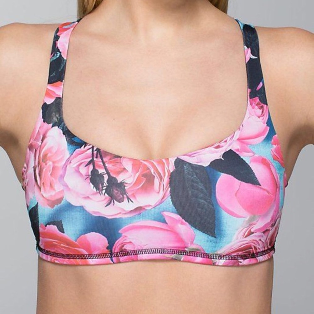 Lululemon rose sports bra